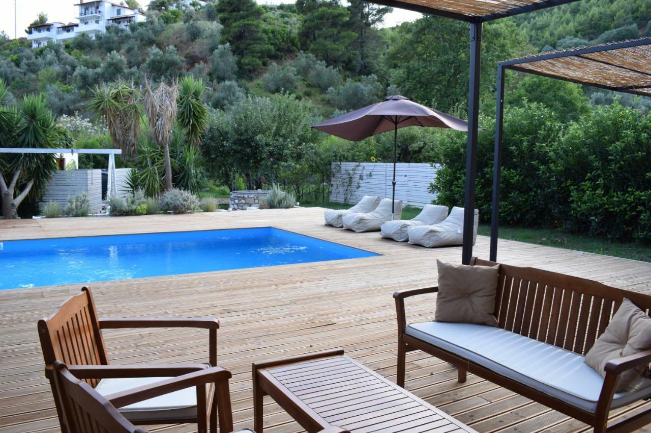 Serenity Luxury Villa, Skiathos Agia Paraskevi  Exteriör bild